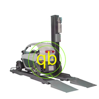 Plate-forme de stationnement d'ascenseur de voiture d'entraînement hydraulique à colonne unique populaire pour l'usage dans le parking de voiture avec l'ascenseur de mode d'entraînement de chaîne et de cylindre