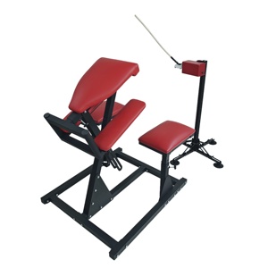 Muebles BDSM: Marco de sujeción elevado para estilo canino, con función de palmadas <span class=keywords><strong>y</strong></span> realce de glúteos, herramientas de castigo <span class=keywords><strong>y</strong></span> disciplina eróticas - Product Image 6