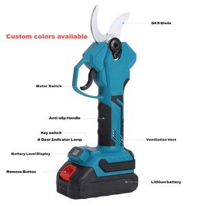 21V électrique haute branche sécateur jardin ensemble batterie alimenté ciseaux d'élagage sans brosse extension cisailles avec poteau télescopique