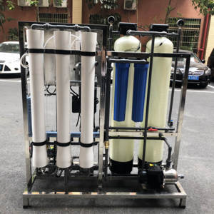 Système d'osmose inverse pour la production d'<span class=keywords><strong>eau</strong></span> <span class=keywords><strong>pure</strong></span>, usine de traitement de l'<span class=keywords><strong>eau</strong></span> industrielle CE 500 LPH, <span class=keywords><strong>eau</strong></span> distillée, déminéralisée, saumâtre - Product Image 4