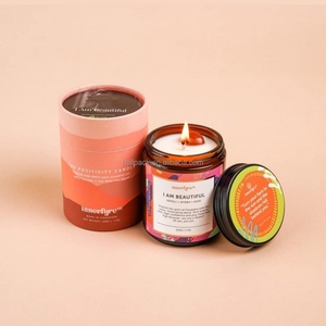 Caja de Regalo Cilíndrica Redonda Biodegradable con Logotipo Personalizado, Caja de Joyería, Tubo de Regalo para Velas, Perfumes, Sueros, Botellas de Agua - Product Image 3