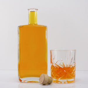 Décalcomanie vide logo 500ml 50cl <span class=keywords><strong>bouteille</strong></span> <span class=keywords><strong>de</strong></span> <span class=keywords><strong>gin</strong></span> en verre carré vodka esprit liqueur tequila rhum whisky spiritueux <span class=keywords><strong>bouteille</strong></span> en verre avec bouchon en T - Product Image 4