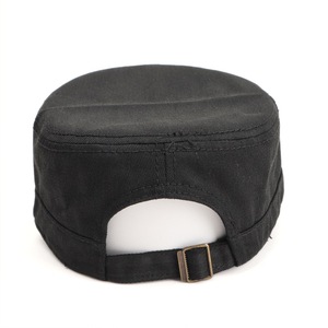 Gorra militar táctica de algodón transpirable con bordado de estrella roja, sombrero de protección solar para exteriores, unisex para adultos - Product Image 2