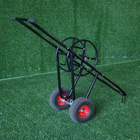 Chariot de marquage de terrain de football en fer avec roues pour l'entraînement sportif, directement de l'usine, haute qualité, prix compétitif