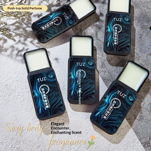 Parfum solide pour <span class=keywords><strong>homme</strong></span> et femme dans un étui portable, parfum floral naturel, crème parfumée, déodorant pour un usage quotidien - Product Image 5