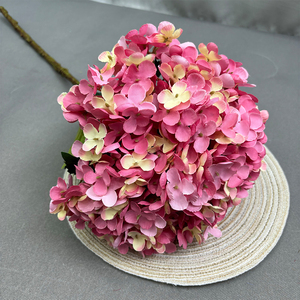 Trắng Tú Cầu Tự Nhiên Sống Động Như Thật Cảm Ứng Lớn Tú Cầu Cho Nhà Ngoài Trời Trang Trí Đám Cưới - Product Image 3