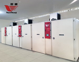 Grande vente Yunfeng YFDF-192FP setter éclosoir automatique incubateur électrique pour poulet canard oie <span class=keywords><strong>oeuf</strong></span> volaille ferme 19200 pièces - Product Image 2