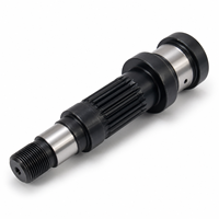 Support de fixation sur mesure en acier à outils usiné CNC, oxydé noir, fabriqué selon un dessin, pour machines agricoles