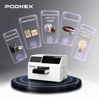 Imprimante à plat UV PodNEX Small A3 pour coques de smartphones, articles en plastique, machine d'impression de housses de téléphone pour les startups