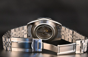 Relojes Mecánicos de Acero Inoxidable con Movimiento NH34 Japonés, Personalizados, Nuevos y Mejorados, para Hombre, con la Frase 'Who Cares, I'm Already Late' - Product Image 6