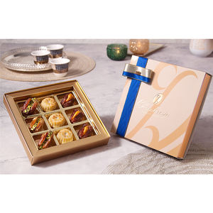 Diseño personalizado de Ramadán Kareem caja de regalo mes sagrado cultura árabe fechas embalaje caja de papel para nueces chocolate dulces - Product Image 4