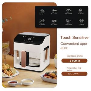 Friteuse à air, Four intelligent à température contrôlée, Friteuse domestique transparente et visible pour tous les verres, Friteuse électrique entièrement automatique - Product Image 4