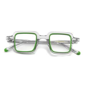 Armações de Óculos Acetato Clássicas Esportivas Luxuosas de Alta Qualidade Duráveis Unissex - Product Image 4