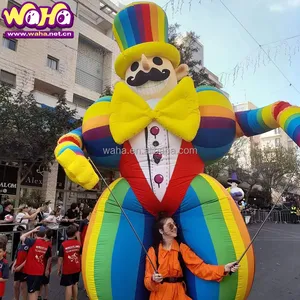 inflatable clown puppet puppet puppet giant parade balloons ballon gonflable