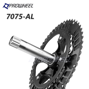 Juego <span class=keywords><strong>de</strong></span> Bielas ProwheelRPT 721 para <span class=keywords><strong>Bicicleta</strong></span> <span class=keywords><strong>de</strong></span> <span class=keywords><strong>Carretera</strong></span>, Doble Biela 110BCD 53/39T 2x11S 170/172.5mm con Plato y Eje <span class=keywords><strong>de</strong></span> Pedalier - Product Image 5
