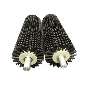 High Quality Industrial Cleaning Machine Nylon Brush Roller Cylindrical Roller Brushes