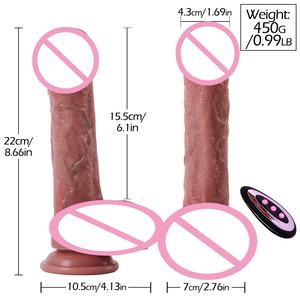 Dildo de Silicona Realista <span class=keywords><strong>con</strong></span> <span class=keywords><strong>Venas</strong></span>, Textura Superreal, Ventosa, 9 Pulgadas, Masturbador Masivo para Mujeres - Product Image 1