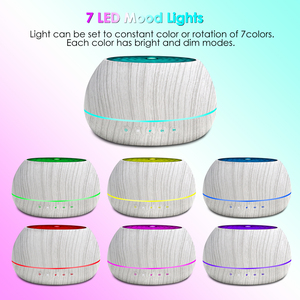 Difusor de aceite esencial eléctrico de 1000ML con altavoz <span class=keywords><strong>Bluetooth</strong></span> y humidificador 1 año de garantía para aromaterapia de habitaciones grandes - Product Image 2