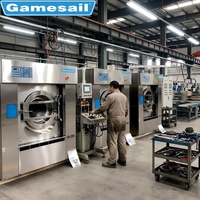 Fully Automatic Industrial Washing Machines Hospital Washer Extractor Hotel Laundry Processing Gamesail Brand