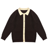 Cardigan en tricot boutonné pour homme, style décontracté chic, pull d'affaires, chaud pour l'hiver, idéal pour le bureau, style élégant