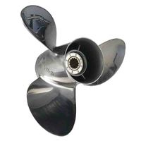 Propursor Board personnalisable 60 Hp Arbre d'hélice marine Hélice de kayak à 4 pales