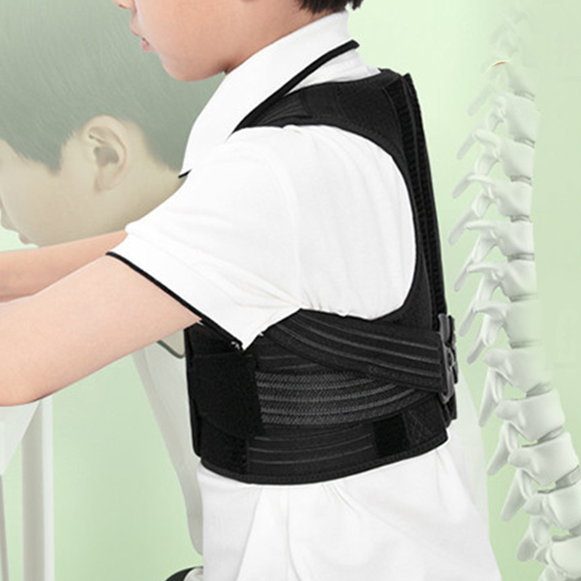 Posture Corrector Intelligent Sensor Vibration Reminder Adjustable Adult Kids Posture Corrector YDHJ03