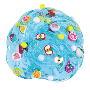 Kit de Slime Personalizado de 3 Colores, Plastilina de Cristal, Juguete Antiestrés, Serie de Comida con Hamburguesas, Slime Suave y Relajante - Product Image 3