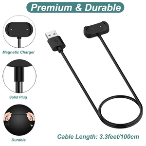Cable de Carga Magnético USB de 1M para Reloj Inteligente, Compatible con <span class=keywords><strong>Amazfit</strong></span> T-Rex Pro/Bip5/Bip3/Bip <span class=keywords><strong>U</strong></span> Pro/GTS 4 Mini - Product Image 4