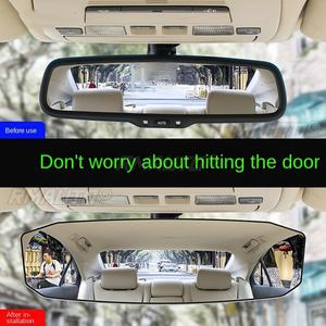 Espejos Retrovisores para Bebés en el Automóvil, Espejo Retrovisor Interior de Gran Angular Convexo, Antideslumbrante, con Amplia Visión, Monitor Auxiliar - Product Image 3