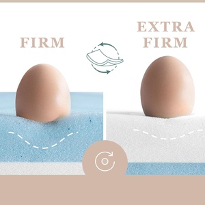 Coprimaterasso per il coprimaterasso per il mal di schiena e per il sonno simile a una nuvola, morbido e soffice cuscino per materasso rigido - Product Image 3