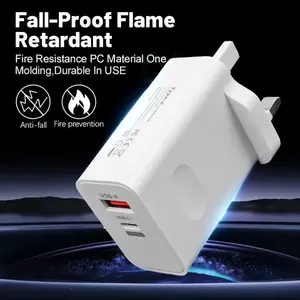 120W USB tipo C cargador súper rápido SCP carga rápida 10A adaptador de corriente para IPhone para Xiaomi para <span class=keywords><strong>Samsung</strong></span> para Huawei OnePlus - Product Image 2