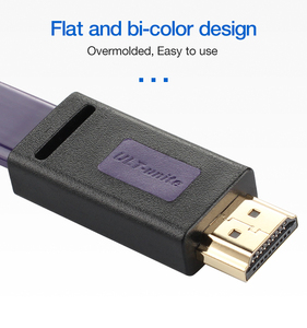 ULT-unite Cavo <span class=keywords><strong>HDMI</strong></span> Piatto 5M, Cavo <span class=keywords><strong>HDMI</strong></span> 4K 5M, Cavo <span class=keywords><strong>HDMI</strong></span> 1.4 Piatto 4K 5 Metri, Cavo Multi <span class=keywords><strong>HDMI</strong></span> 5 Metri - Product Image 6