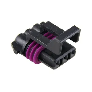 3 Way 150 Series Metri-Pack Black Female Sealed Connector Temperature Sensor Plug 12110293