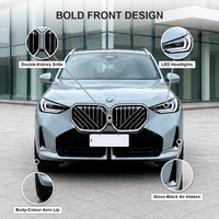 BMW X3 d'occasion, SUV de luxe, conduite à gauche, transmission intégrale, essence, pack M Sport, faible kilométrage, prêt à l'exportation, 2025, cuir turbo foncé, R16