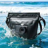 Sac de natation carré étanche en PVC, sac étanche portable pour téléphone, sac flottant pour activités de plein air, camping, randonnée, natation