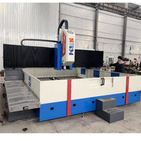 Machine de perçage CNC de type portique robuste Raintech pour plaques de tubes de chaudière