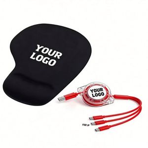 Custom Design <b>Mouse</b> Pad With Wholesale Promo Business Gift Blank Desk Rubber Printing Logo Wrist Rest Mousepad - Product Image 1