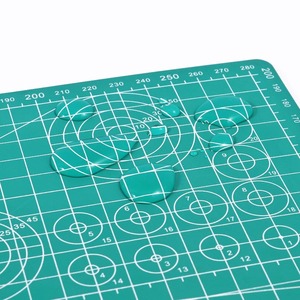 Foska antiscivolo e tessuto ecologico in pelle per Hobby progetto di taglio verde trapuntato con taglie A1 A2 A3 <span class=keywords><strong>A4</strong></span> - Product Image 3