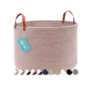 Dây Đồ Chơi Giỏ Lưu Trữ Nóng Bán Bông Lớn Dây Bé Quần Áo Ráp Giặt <span class=keywords><strong>Hamper</strong></span> Cho Đồ Chơi Em Bé Trong Góc - Product Image 4