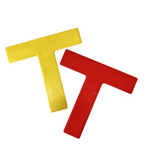 Marcadores de Pista Portátiles Temporales para Pickleball, Kit de 12 Piezas para Marcar Canchas de Bádminton, Baloncesto y Fútbol - Product Image 4