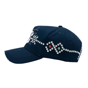 Gorra de Béisbol Deportiva Sombrero G5 con Letra Dobby y Detalle de Pedrería Multicolor, Unisex, Gorras Personalizadas, PÁGINA 31, 31 GORRAS - Product Image 3