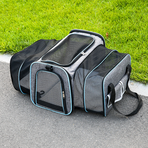 Tas pembawa hewan peliharaan portabel, tas kucing Travel dapat dilipat kecil modis mewah dengan gaya luar ruangan - Product Image 3