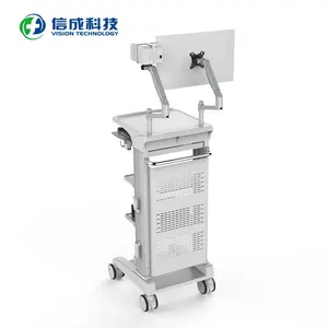 Manufacturer High Quality Mobile Laparoscope Tower 4 Layer Medical Cart Endoscopy Endoscope Trolley For Sale