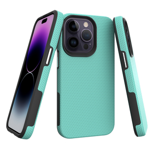 Custodia protettiva per telefono verde menta per Apple <span class=keywords><strong>iPhone</strong></span> 14 Pro Max 13 <span class=keywords><strong>12</strong></span> 11 15 16 Plus Cover posteriore TPU PC antiurto - Product Image 1