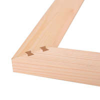 Haute qualité bricolage bois queue d'aronde Tenon civière barres assemblage facile toile peinture cadres en bois Photo/huile/diamant peinture bois
