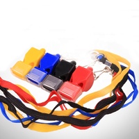 Sifflet d'arbitre de football et de basketball d'urgence extérieur ZhiQu ZQ-PFW22060901 en plastique, sifflet simple tonalité, sous blister