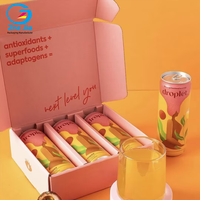 Boîte d'expédition en carton personnalisée OEM de haute qualité, boîtes à boissons, boîte cadeau personnalisée pour bouteilles, emballage de bière, carton ondulé 3 couches