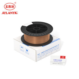 Fornitori atlantici prezzo di fabbrica OEM diametro 0.8mm-1.0mm 15KG 30KG solido filo di saldatura AWS A5.7 ERCuSi-un filo di saldatura TIG - Product Image 1