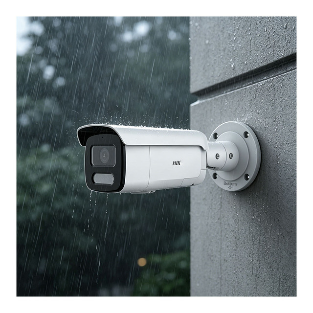 Hikvisions DS-2CD2T87G3-LIS2UY/SL 8MP ColorVu Bullet IP Camera Hybrid Light Two-Way Audio IP67 PoE Security Camera