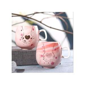 Tazze di ceramica oro alla rinfusa Logo personalizzato 3D personalizzato cambiando colore isolato cambio sublimazione all'ingrosso tazze di caffè nero greco - Product Image 2